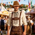 thumbnail image 2 of LIUYUNNN Hard Hat Cowboy for Men Western Cowboy Hat With Fringe Folded Brim Fedora For, Size A, 2 of 4