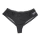 thumbnail image 3 of Gibobby Calzoncillos hipster Calzoncillos Color sólido para mujer, ropa interior, ropa interior, pantalones cortos, ropa casa, lencería, bragas vendaje encaje（Negro， L), 3 of 5