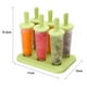 thumbnail image 5 of Paquete de 6 moldes de hielo premium de silicona para paletas, tapas seguras a prueba de fugas, reutilizables, aptos para lavavajillas, fáciles de limpiar, para niños y adultos, 5 of 5
