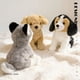 thumbnail image 5 of Peluche de perro realista, cachorro de peluche tumbado, súper suave, para niños y adultos, ideal como regalo de decoración del hogar., 5 of 7