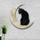 thumbnail image 4 of Gato de Hierro Decoración de Ped Ventana Colgan Cumpleaños Decoración pa Adornos Ped Decoración 35 cm perfecl Decoraciones de arte de pared, 4 of 7