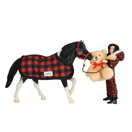 Breyer Holiday Pajama Party--Horse and Rider Set