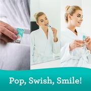 GuruNanda Coconut Oil Pulling with Essential Oils & Vitamins D, E & K2 -Travel Mouthwash for Oral Care - 28 Sachets