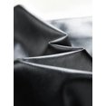 thumbnail image 5 of Men's Color Block PU Leather Jacket With Pockets, Men's Stylish Zip Up Motorcycle Jacket For Autumn & Winter, 5 of 5