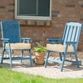 thumbnail image 4 of Gymax Set of 6 21'' x 21'' Chair Seat Cushion Pads Patio Beige, 4 of 10