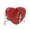 Red, variant on Black Heart Shaped Purse Cute Red Gothic Bag Purse for Women Ladies Chain Crossbody Shoudler Handbag