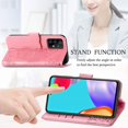 thumbnail image 6 of Samsung Galaxy A52 Wallet Case for Women,3D Butterfly Slim Flip PU Leather Phone Case Magnetic Closure for Credit Card Slots Holder Cover for Samsung Galaxy A52s/A52 HZD Rhinestone Pink, 6 of 8
