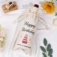 thumbnail image 6 of Funny Birthday Gifts Wine Bag - Happy Birthday Wine Bottle Gift Bags with Drawstring, 18th 21st 30th 40th 50th Birthday Present for Women Coworker Friends Family, 6 of 7