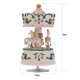 thumbnail image 4 of Muslady Laxury Windup Caja de música de carrusel de 3 caballos Artware/Gift Melody Castle, 4 of 7