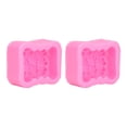 thumbnail image 1 of Molde de flores Sincero 2 piezas de silicona rosa para pasteles, 1 of 9