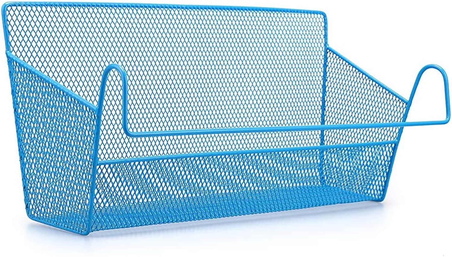 Bedside Storage Basket Dorm Room Bed Hanging Baskets Metal Mesh Desktop Corner Shelves Organizer