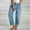 Light Blue, variant on FRSASU Women's Jeans High Waisted Straight Leg Stretchy Jeans Trendy Wide Leg Tummy Control Loose Casual Denim Pants Light Blue