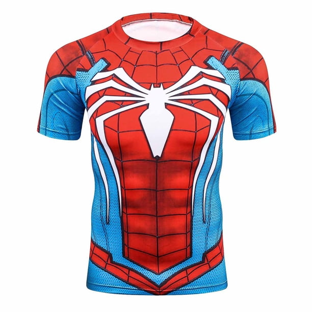 Nuevo verano impreso 3D compresión hombres Deportes camiseta de alta calidad de secado rápido camisapangjing