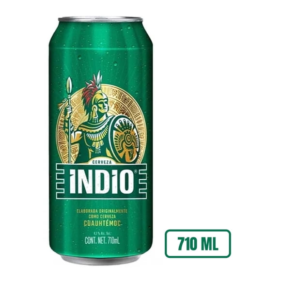 Cerveza Indio 710 ml