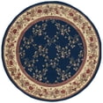 thumbnail image 1 of Radici 1590-4006-NAVY 5 ft.3 Round Como Rug - Navy, 1 of 1