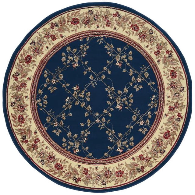 Radici 1590-4006-NAVY 5 ft.3 Round Como Rug - Navy
