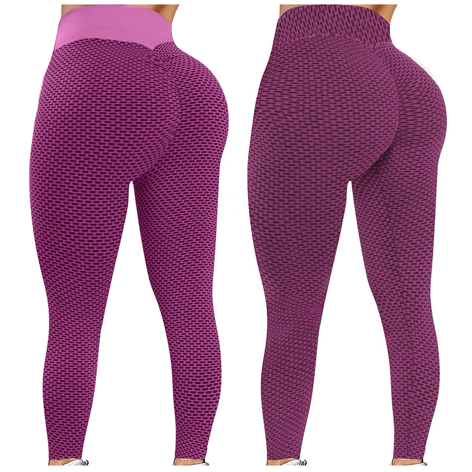 Women Anti Cellulite Yoga Pants Leggings Butt Lift Tik Tok Fitness Trousers UK 