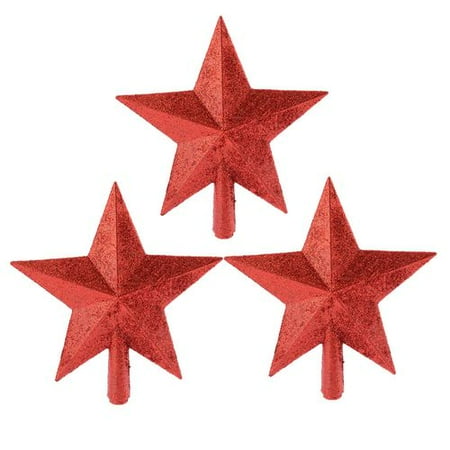 Star Trek Christmas Gifts AkoaDa Christmas Tree Top Star Ornament Plastic Creative Five-Pointed Star Ornament Gift for Home Christmas Decoration ()