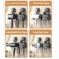 thumbnail image 5 of Maytalsory Storage And Cable Holder Hair Dryer Holder Without Drilling Quick Assembly In 1 Minute No Tools milky white, 5 of 5
