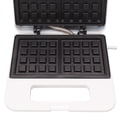 thumbnail image 2 of Máquina para hacer gofres compacta, máquina para hacer gofres cuadrada, placa antiadherente, Control de temperatura ajustable, mango táctil frío, enchufe europeo de 220V, 2 of 10