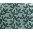 thumbnail image 4 of oneOone Georgette Viscose Fabric Leaves Block Printed Fabric 1 Yard 42 Inch Wide, 4 of 4