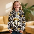 thumbnail image 2 of Pzuqiu Cow Print Boys Hoodies Sweatshirts Size 4-5 Personalized Boys' Fashion Hoodies & Sweatshirts Lightness Soft Fall Outerwear Versatile for Outdoor Activities, 2 of 7