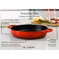 thumbnail image 2 of Everyday Pan Le Creuset Signature, hierro fundido, 11 cm, chalota, 2 of 5