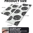 thumbnail image 2 of Kitchen Mats Set of 2 Cushioned Anti Fatigue Kitchen Rugs Non Slip Waterproof Kitchen Runner Memory Foam Kitchen Floor Mat Comfort Standing Mat for Sink,Office,Laundry, 2 of 3
