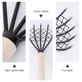 thumbnail image 5 of QIFULL Black Ergonomically Designed Handle Clam Rake with Anti-Slip Feature for Beach Seafood Harvesting 1Set, 5 of 8