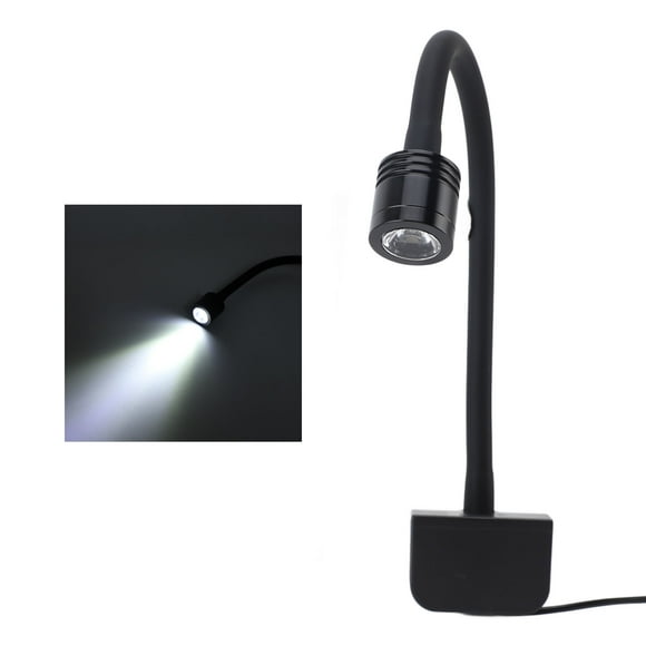 Clip pour Aquarium Lumière LED Pince Haute Luminosité Lumière d'Aquarium pour Gallons Aquariums d'Eau Douce et Salée Prise USB Alimentation 5V Tube Souple en Silicone Alliage d'Aluminium