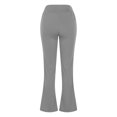 thumbnail image 5 of REALiKUN High Waist Yoga Pants with Pockets Warm Yoga Pants High Waist Buttocks Stretch Fitness Flare Leggings, 5 of 6