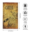 thumbnail image 2 of Balery Coffee Vintage Toalla de Microfibra Premium con Estampado – 27.5x16 pulgadas, Alta Absorción, Suave y Aterciopelada, Secado Rápido, 2 of 6