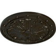 thumbnail image 3 of Ekena Millwork 20 1/2"OD x 1 1/2"P Foster Acanthus Leaf Ceiling Medallion (Fits Canopies up to 2 1/4"), Hand-Painted Stone Hearth, 3 of 6
