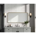 thumbnail image 6 of Elegant D?cor Contour Metal Rectangle Mirror 18x36 in Brass, 6 of 9