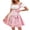 010 Pink, variant on Bavarian Women's Midi Dirndl Dress,Women Vintage Ruffled Edge V-Neck German Outfit Women Traditional Checkered Cloth