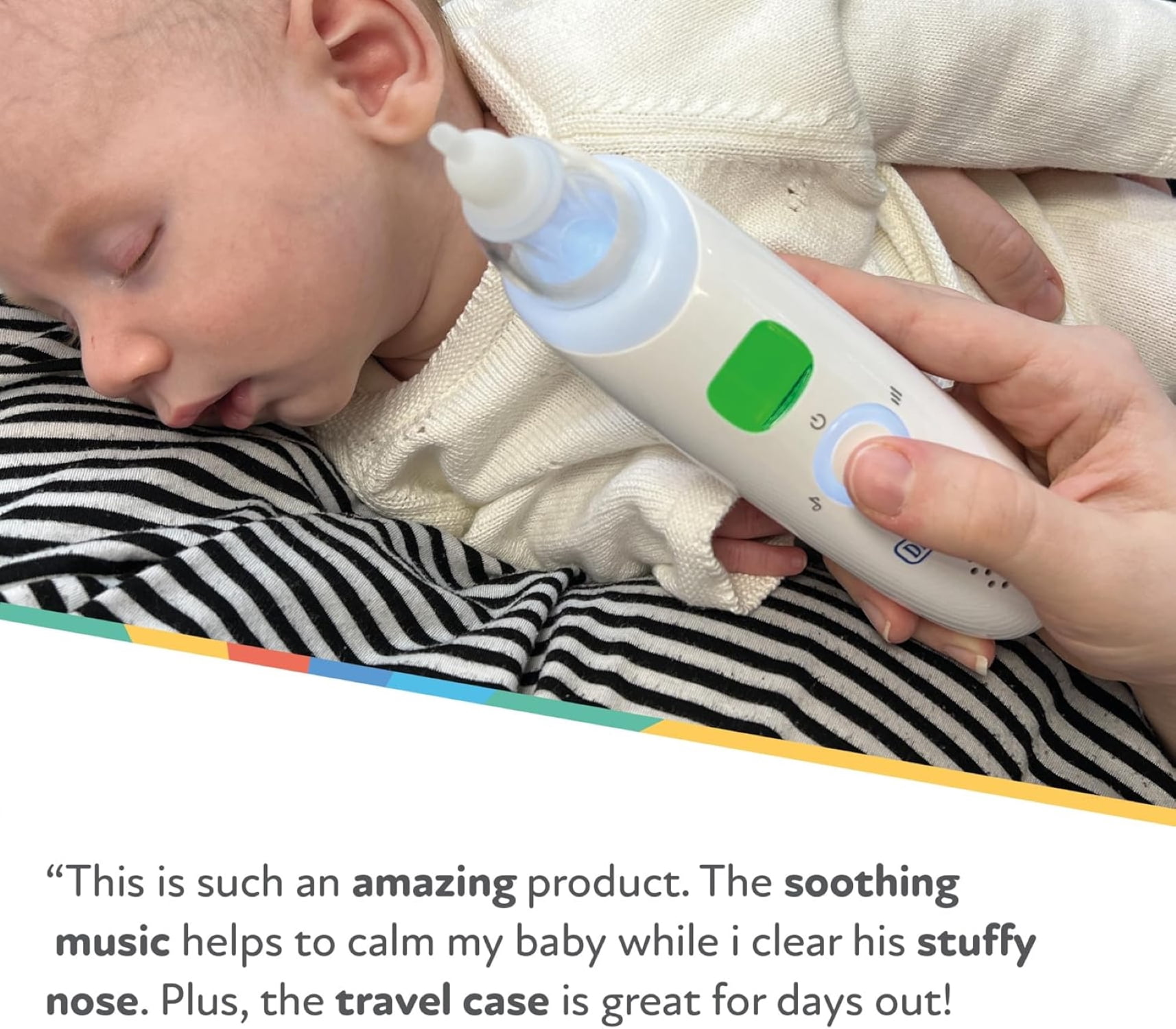 Dr. Talbot’s Electric Nasal Aspirator with Bonus Nose & Ear Cleaner