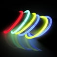 thumbnail image 3 of serony 100 Pcs Bâton Lumineux Portable 5 Couleurs Usage Unique Décoration de Fête Extérieure avec Connecteurs, 3 of 9