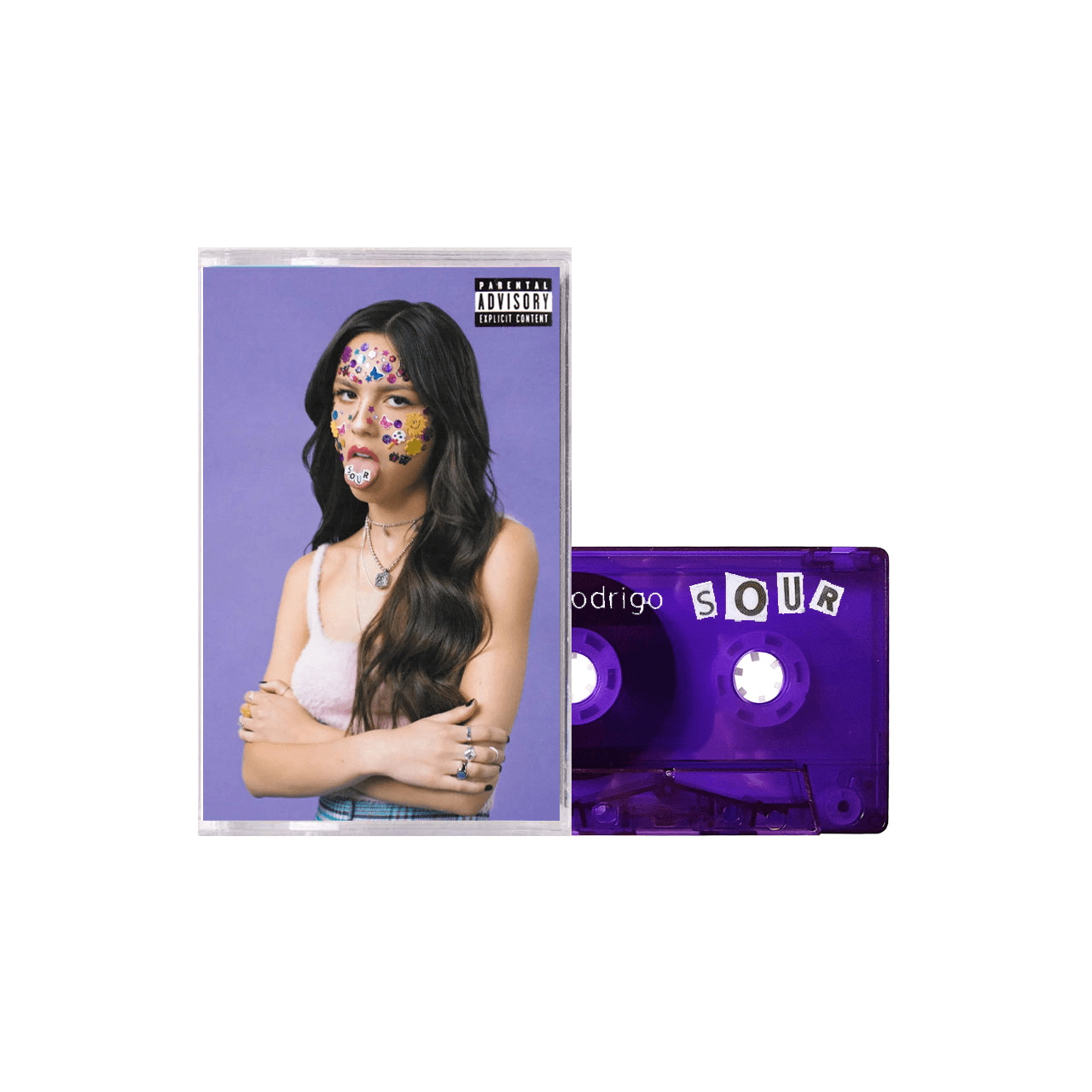 Olivia Rodrigo Sour Exclusive Limited Purple Cassette Tape