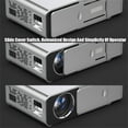 thumbnail image 5 of T6 Full HD Led Projector 2k 4k 4000 Lumens 720P Portable Cinema Projection Android Wifi Projector US Plug, 5 of 5