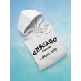 thumbnail image 3 of Gothic Style Chicago Hoodie Women -Image by Shutterstock, Female Small, 3 of 4