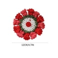 thumbnail image 4 of Hand-Knitted Lily of the Valley Coaster Set - Heat Resistant Table Protector for Cups, Decorative Flower Coasters for Home & Office, 4 of 4