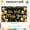 2A, variant on Gold Theme Farewell Banner Glitter Send-off Backdrop Heart-shaped Balloons Firework Decorations We Will Miss You Background for Farewell Party Send-off Event Memorial Gathering