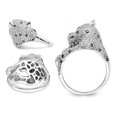 thumbnail image 4 of Sterling Silver Polished CZ Cheetah Ring, 4 of 4