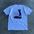thumbnail image 1 of Y2K Harajuku Été Style Gothique Imprimé Coton Lavé Col Rond T-shirt Ample pour Hommes Mode Rue Décontracté Manches Courtes JIANGLANG, 1 of 1