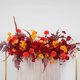 thumbnail image 1 of 100cm 50cm Flores de boda artificiales Pared de hierro Arco Telón de fondo Suministros de decoración Seda falsa Peonía Rosa Fila Mesa Centro de mesa Arreglar, 1 of 4
