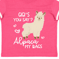 thumbnail image 4 of Inktastic Gigi's You Say Alpaca My Bags Boys or Girls Toddler T-Shirt, 4 of 5