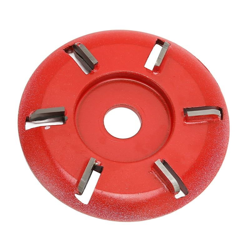 Wood angle shaping wheel outlet