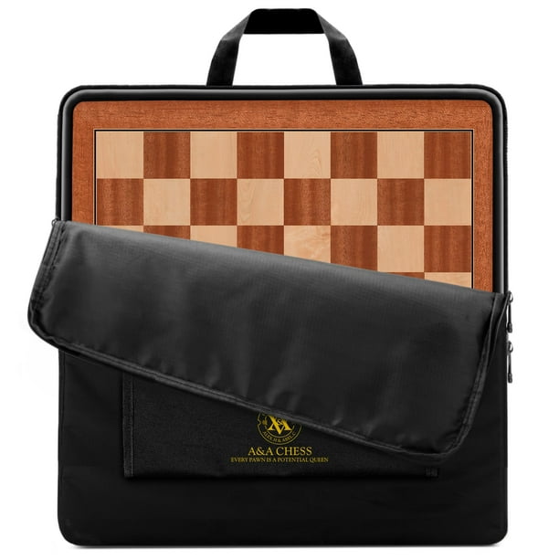 Torneo profesional de madera con tablero de ajedrez A&A 18.875