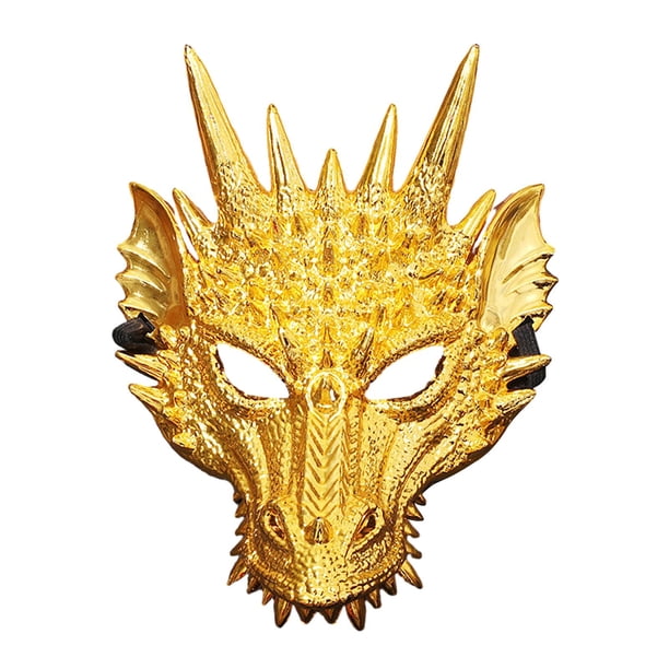 邦楽 MASCHERA - DRAGONHEADS DRAGONTAILS Dragon Head Fantasy Animal for Dress up Stage Performance Carnival