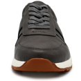 thumbnail image 4 of Aston Marc Men's Casual Court Sneakers, Lightweight Lace-Up Shoes with Cushioned Insole for Versatile Everyday Comfort - Grey, Size 9, 4 of 6